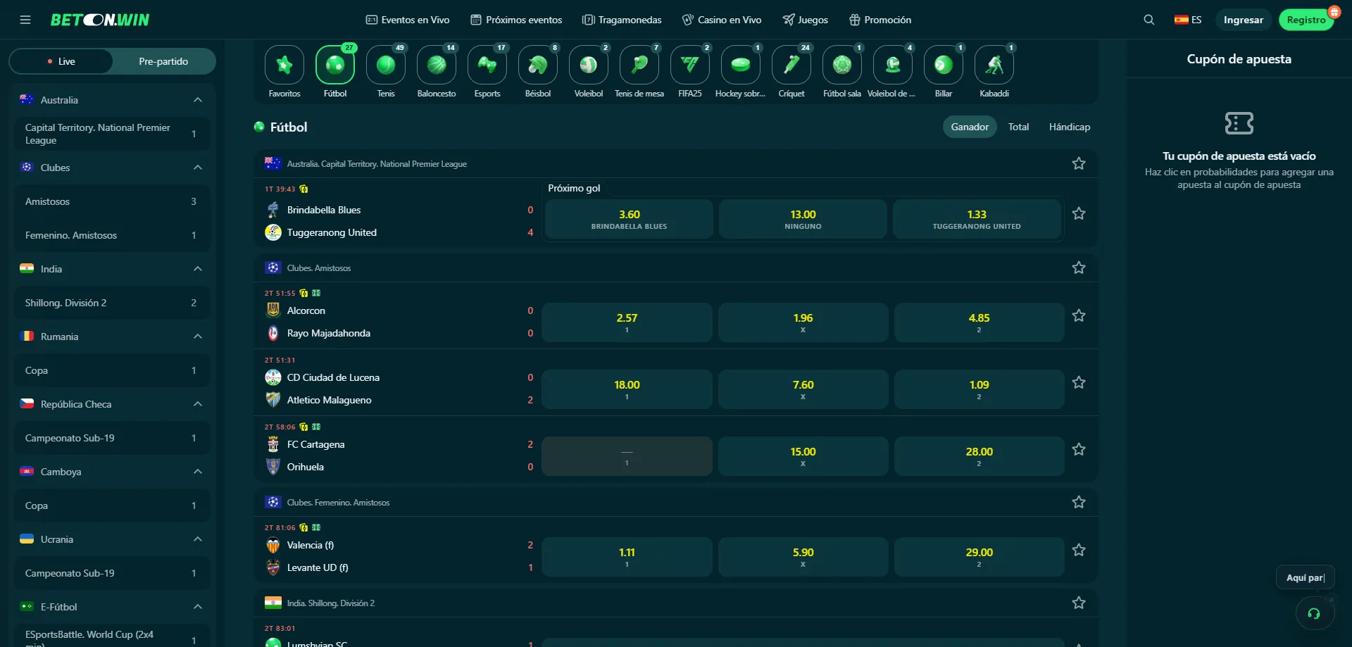 M&eacute;todos de pago y retiros en BetonWin Casino para M&eacute;xico